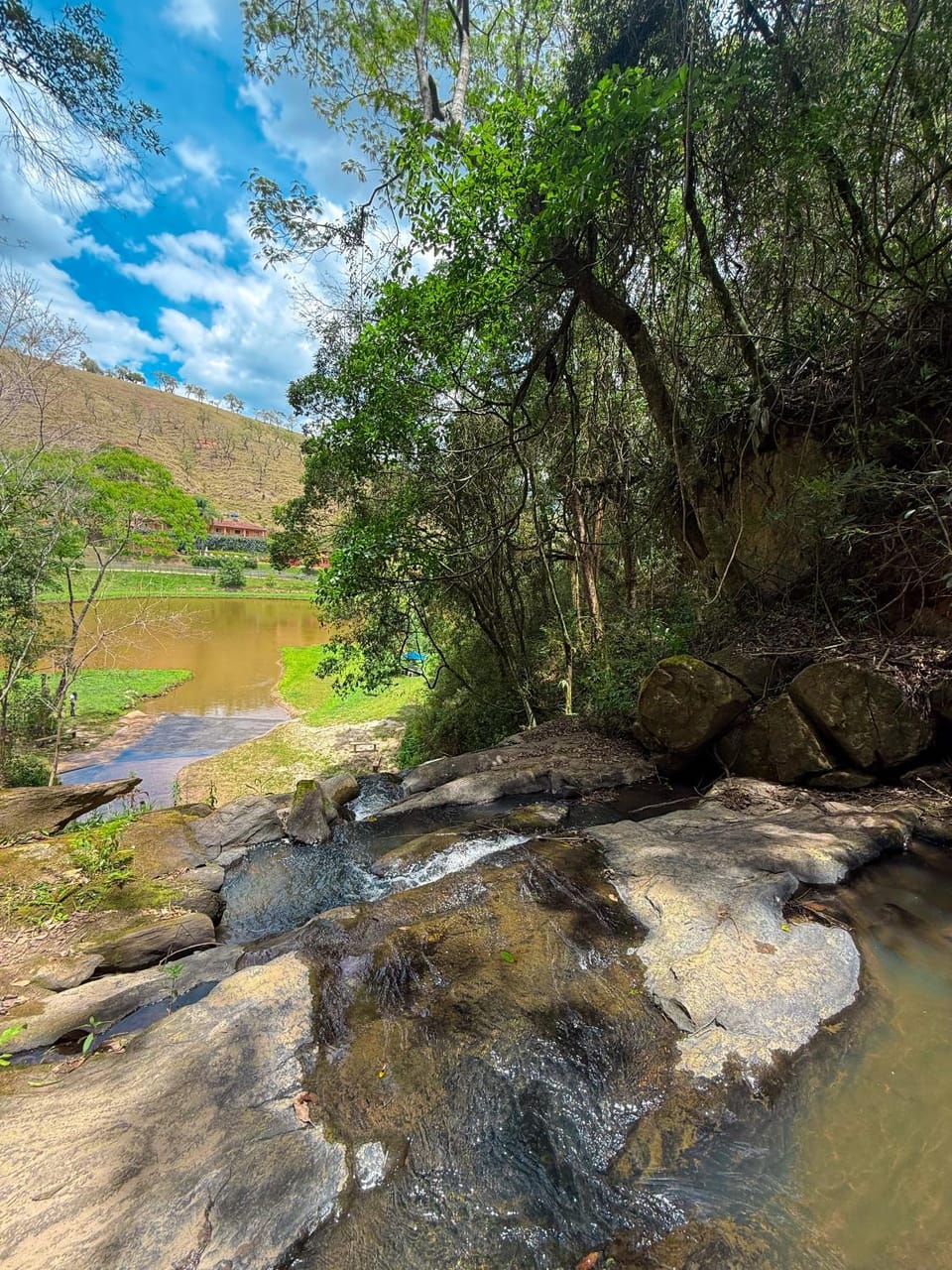Natural landscape, Lake view