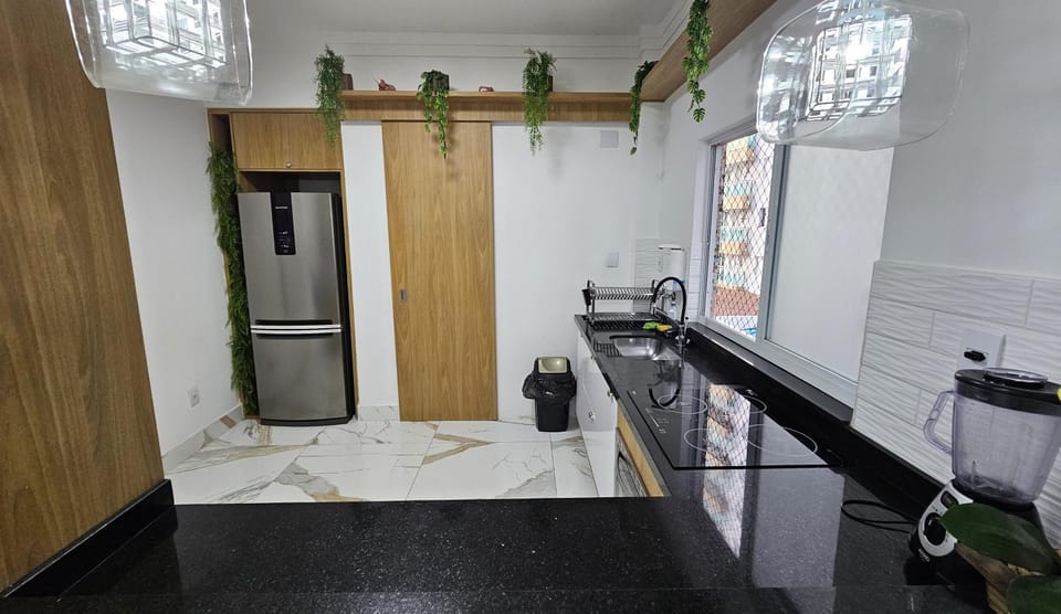 Kitchen or kitchenette, oven, stove