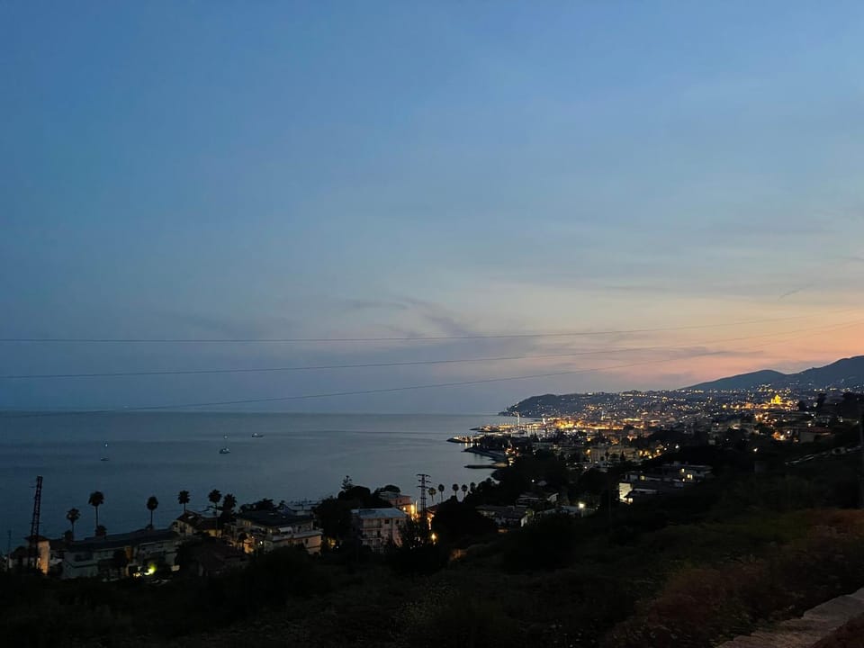 Sea view, Sunset