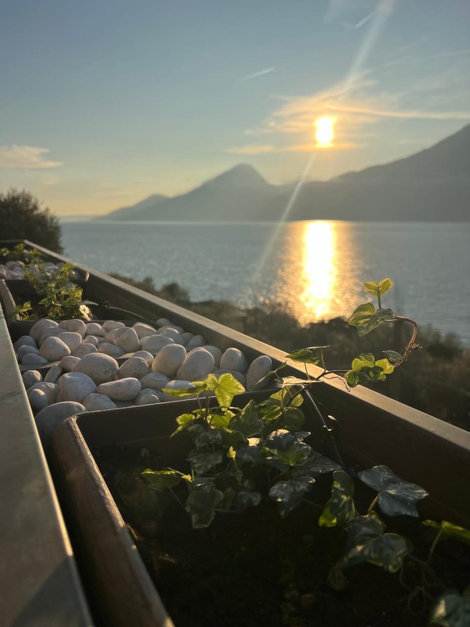 Natural landscape, Balcony/Terrace, Lake view