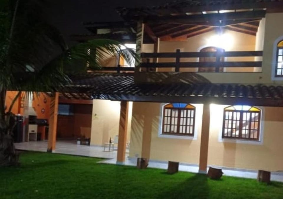 Property building, Patio, Night, Garden, Garden view