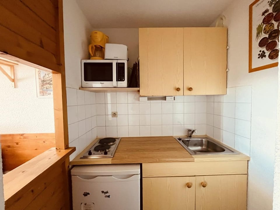 Appartement pour 4 à Vallandry, accès direct aux pistes, balcon, animaux admis - FR-1-757-101 Apartment in Landry