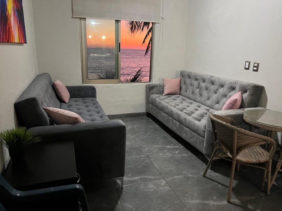 Bonito departamento a pie de playa en Manzanillo Apartment in Manzanillo