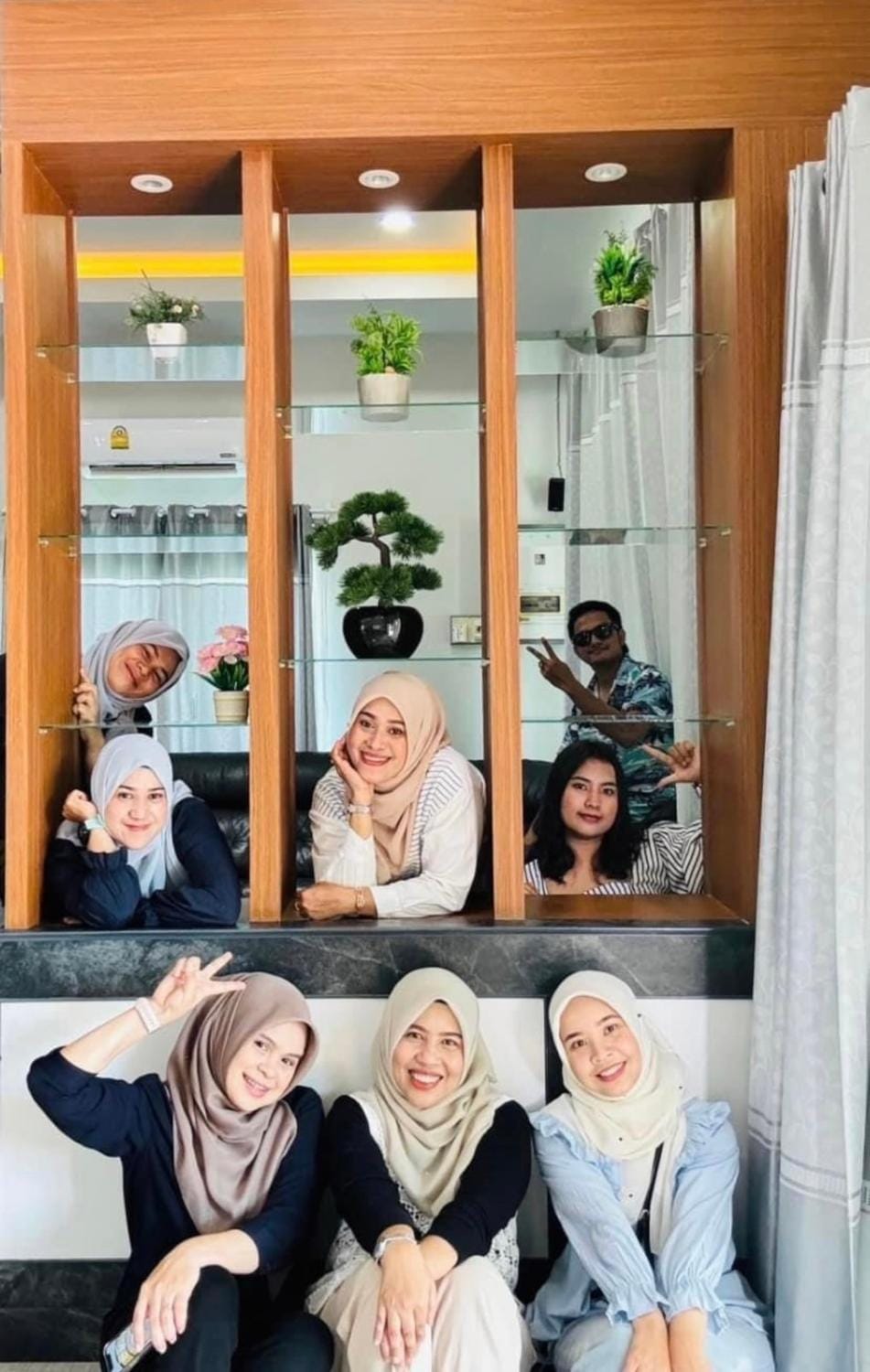 People, group of guests