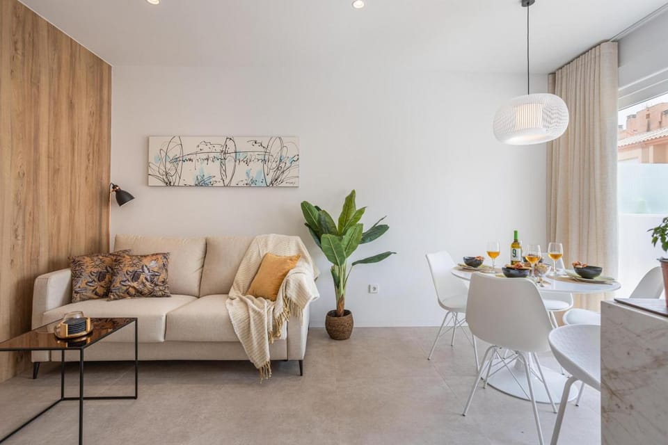 Living room, Seating area, Dining area