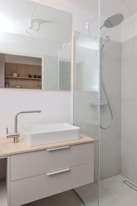 Luxury studio in pinewood 3min walk to sea Apartment in Palanga