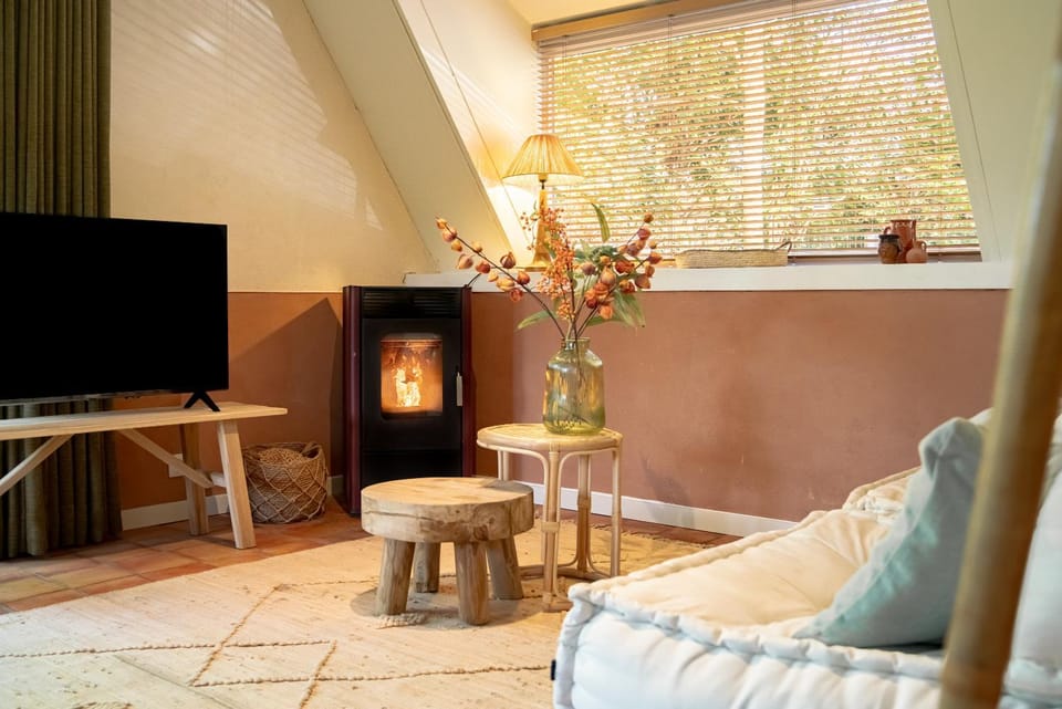 Boshuisje Rekem - Olive House in Limburg (province)