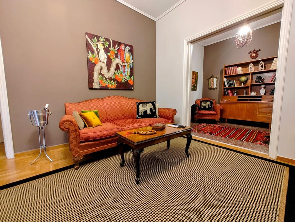 Library, Living room, Seating area