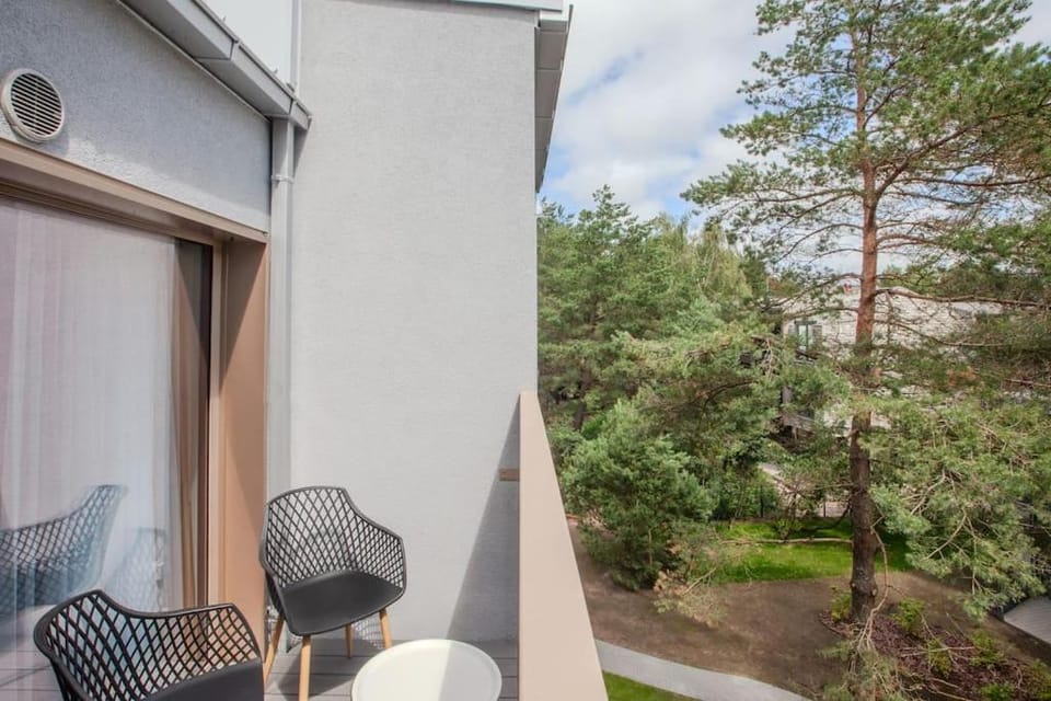 Charming loft in pinewood forest 150m to sea Apartment in Palanga