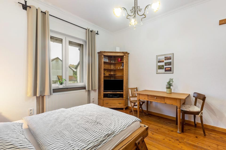 Property building, Living room, Bedroom
