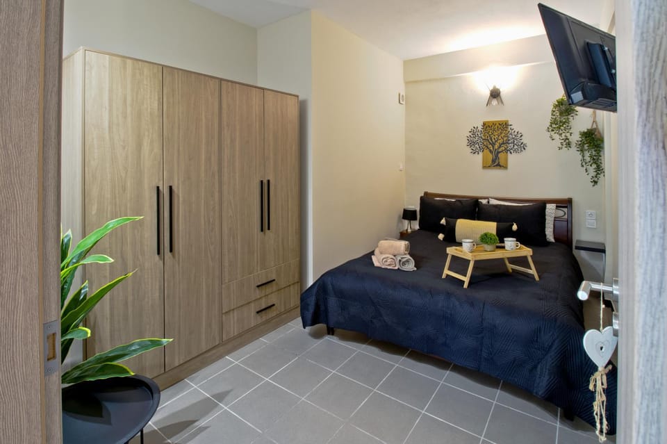 Elenis stylish studio with wooden design Apartment in Peloponnese, Western Greece and the Ionian