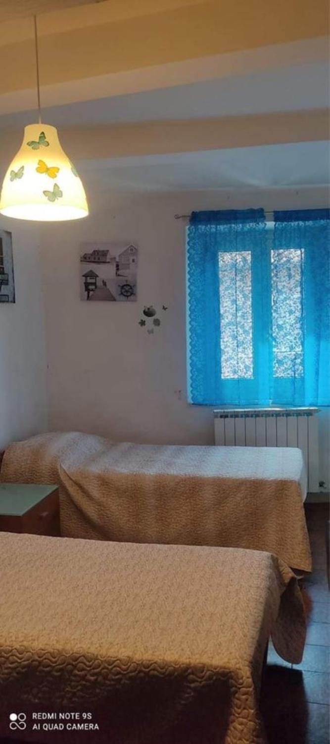 Property building, Living room, Bedroom