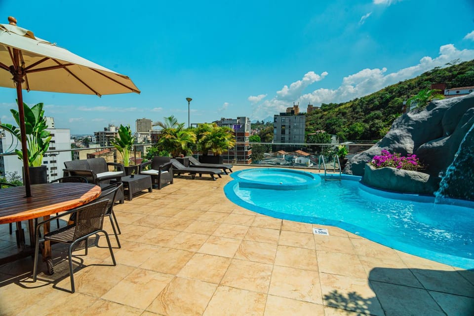 Property building, Swimming pool