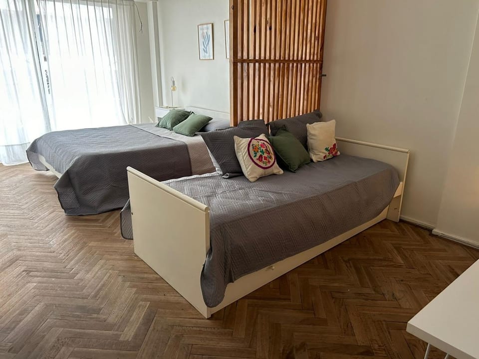 Amplio Studio divisible, zona Movistar Arena y cerca de Palermo, 4 pax Apartment in Buenos Aires