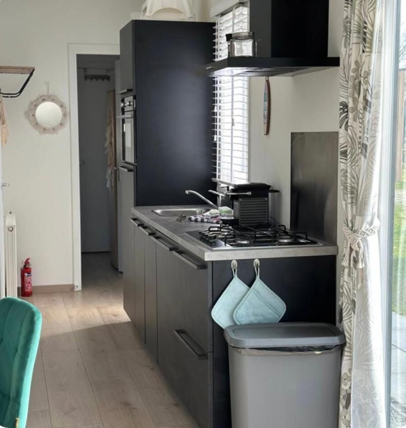 Vakantie Chalet met hottub in Ibiza stijl te Zeeland House in Zeeland, Netherlands