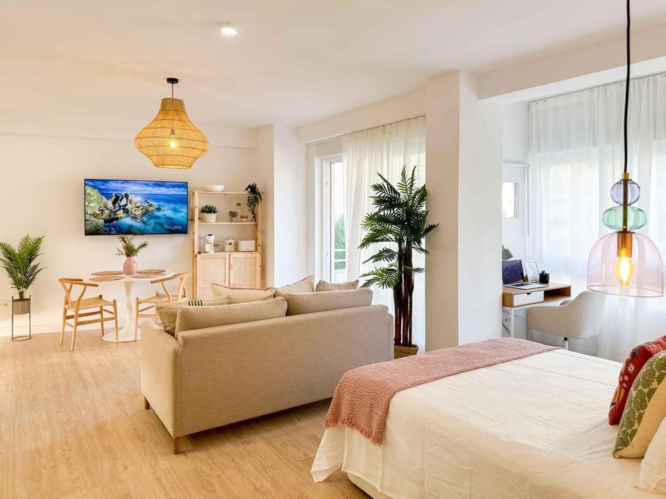 Living room, Bedroom