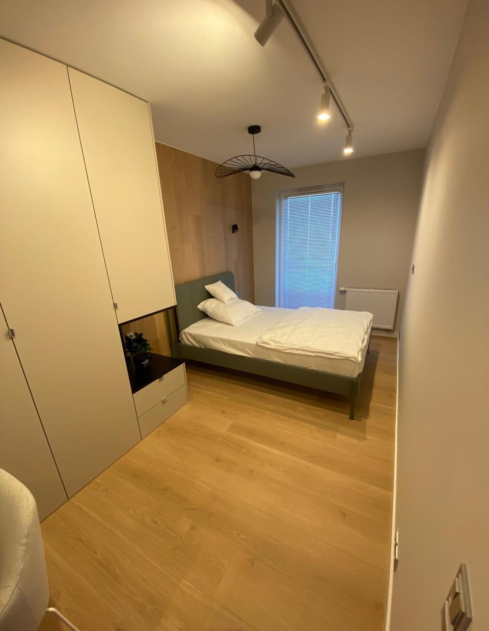 Bed, Photo of the whole room, Bedroom, wardrobe