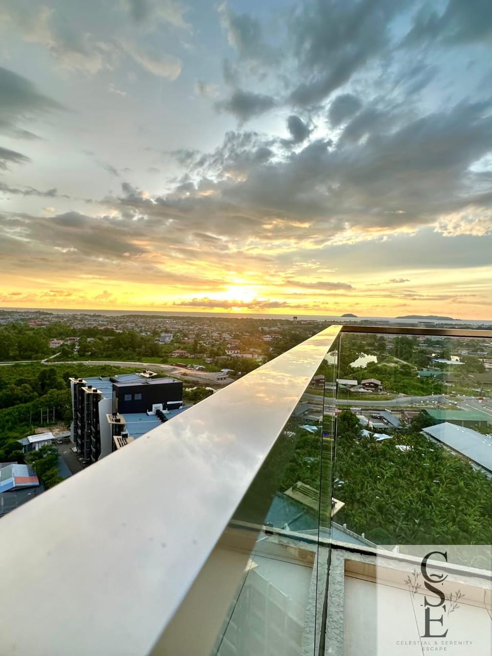 City view, Sunrise