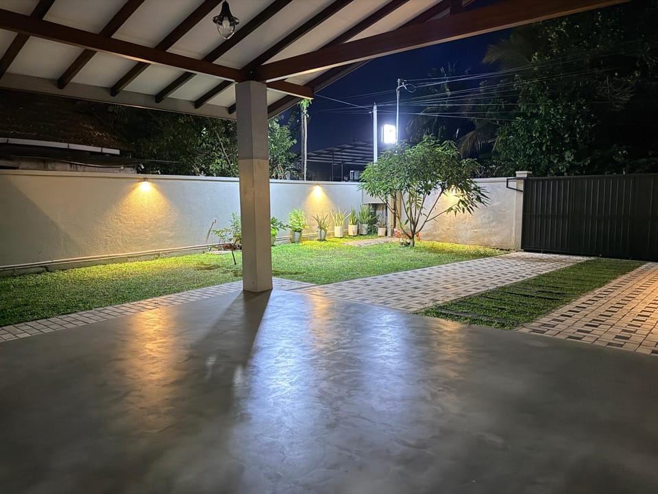 Night, Garden view