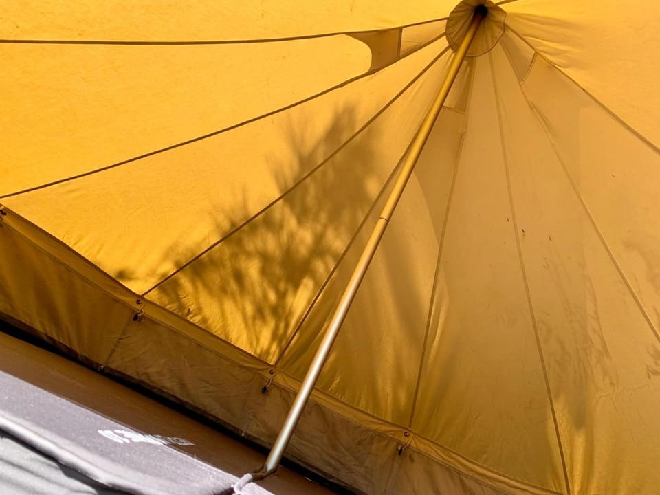 Bell tent Boven Duin Luxury tent in North Holland (province)