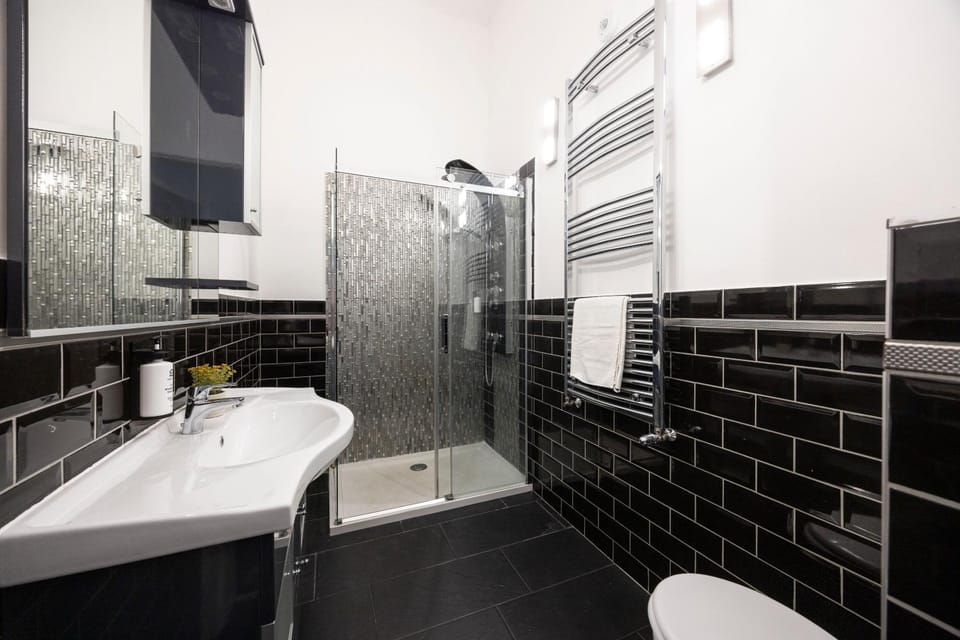 Shower, Toilet, Bathroom, towels