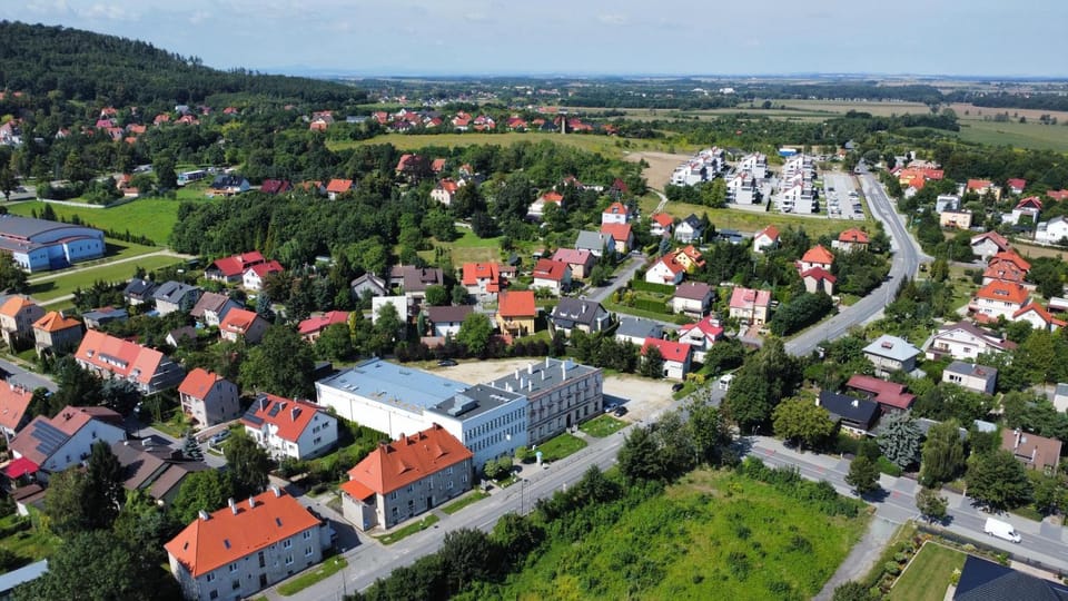 Property building, Bird's eye view, City view