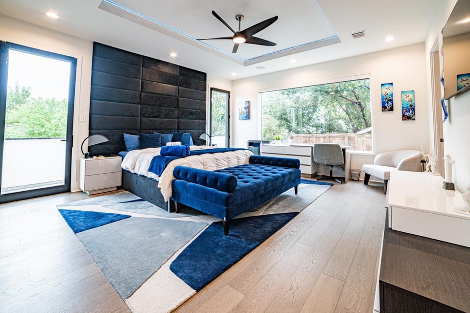 Bed, Bedroom