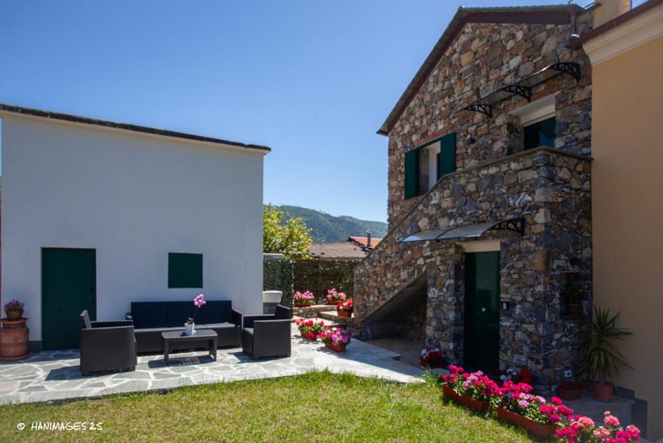 Property building, Spring, Day, Natural landscape, Garden, Garden view, Mountain view