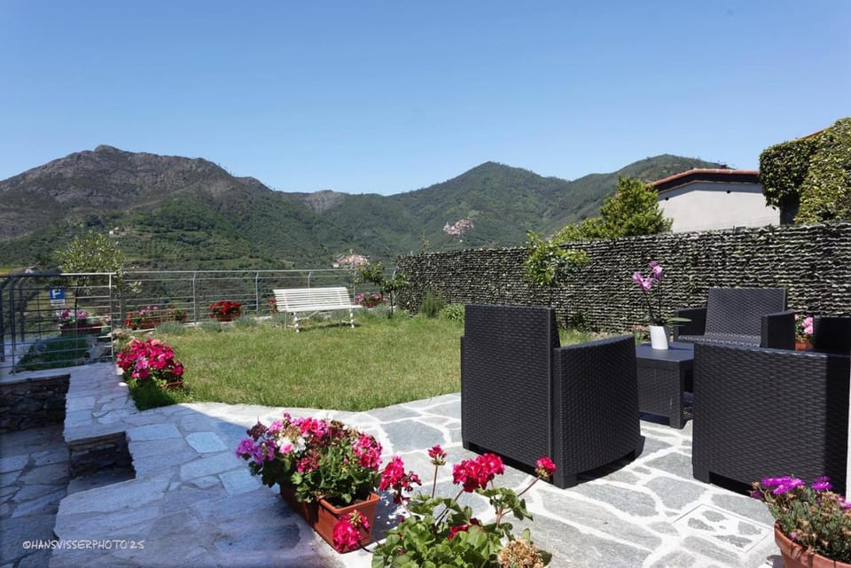 Property building, Natural landscape, Garden, Living room, Seating area, Garden view, Garden view