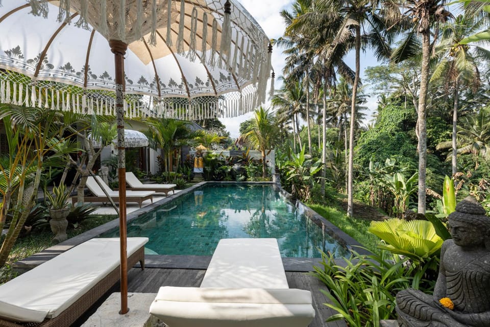 Garden, Garden view, Swimming pool