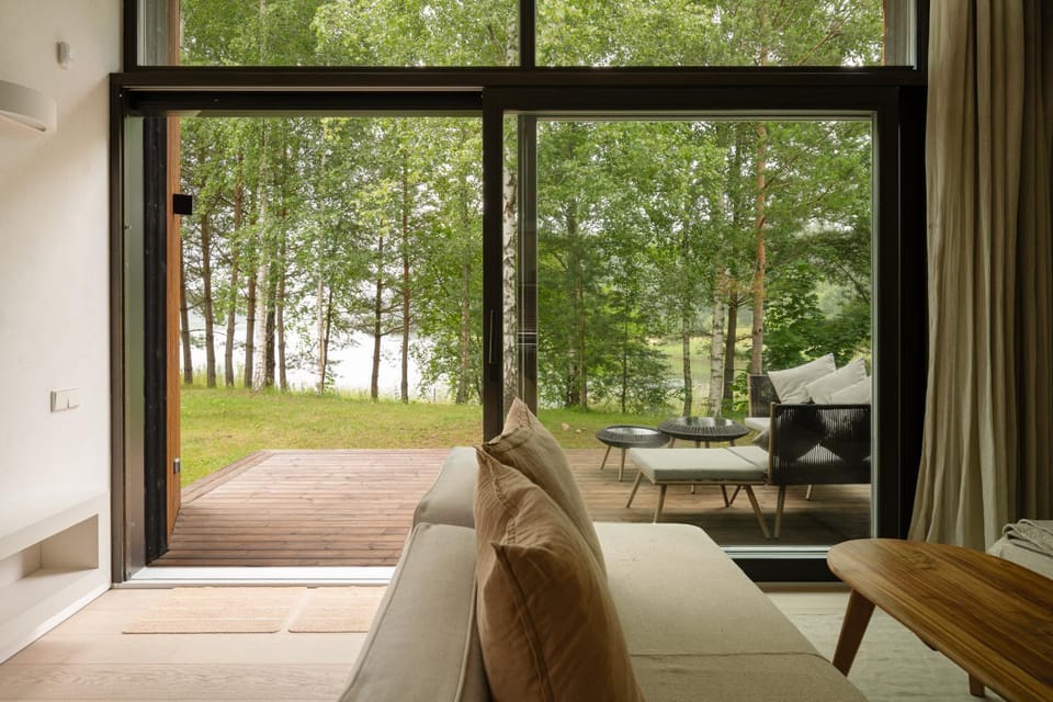 Natural landscape, Garden, Living room, Garden view