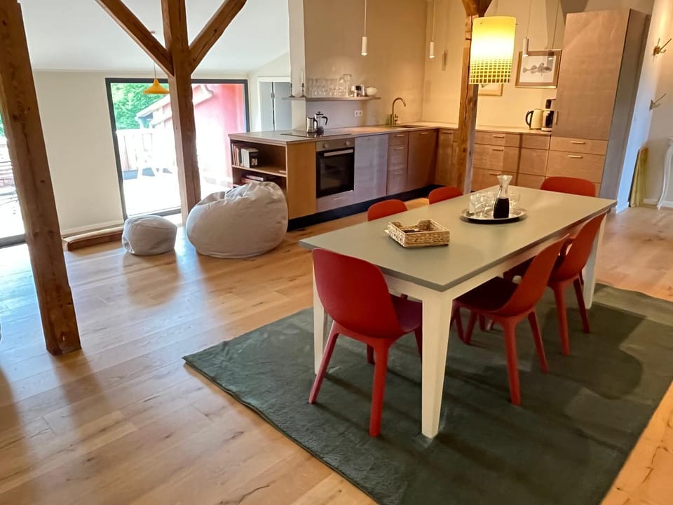 Große Wohnung mit Loggia Apartment in Templin