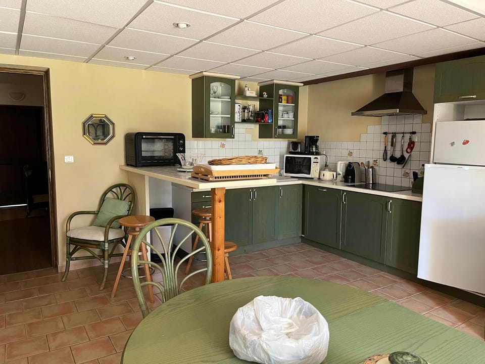 Coffee/tea facilities, Dining area, dishwasher, minibar, oven, stove, toaster