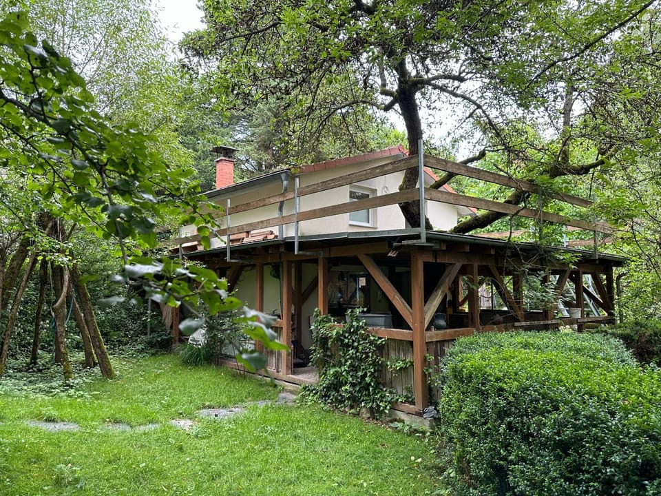 Property building, Garden