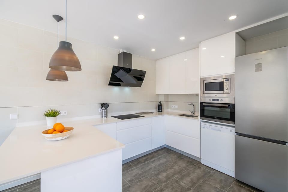Kitchen or kitchenette, Living room