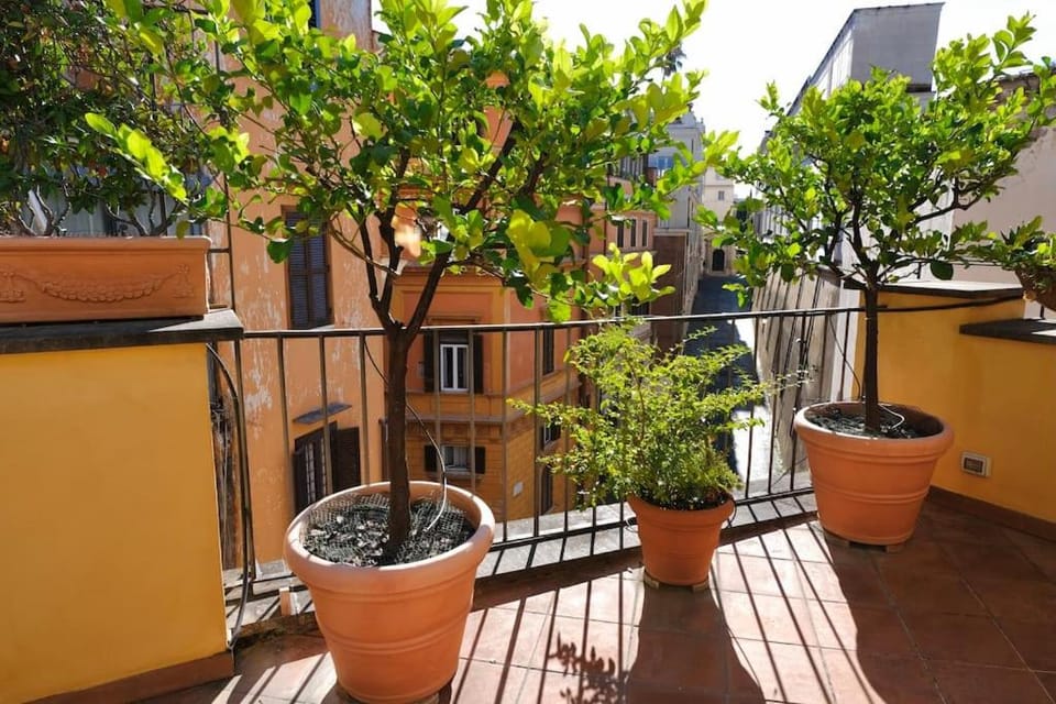 Panoramic Quirinal Penthouse Apartment in Rome