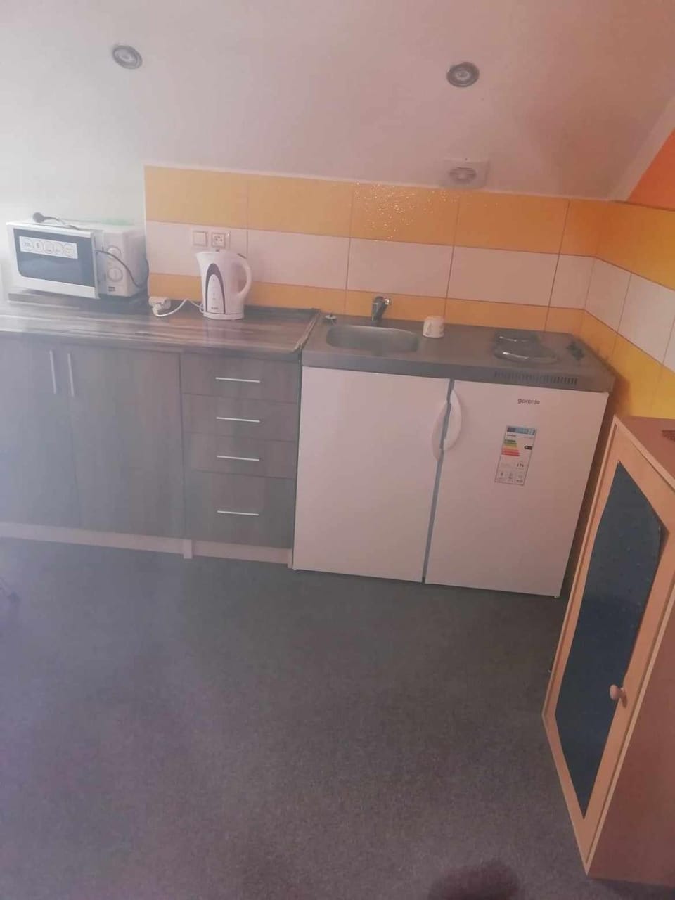 Kitchen or kitchenette