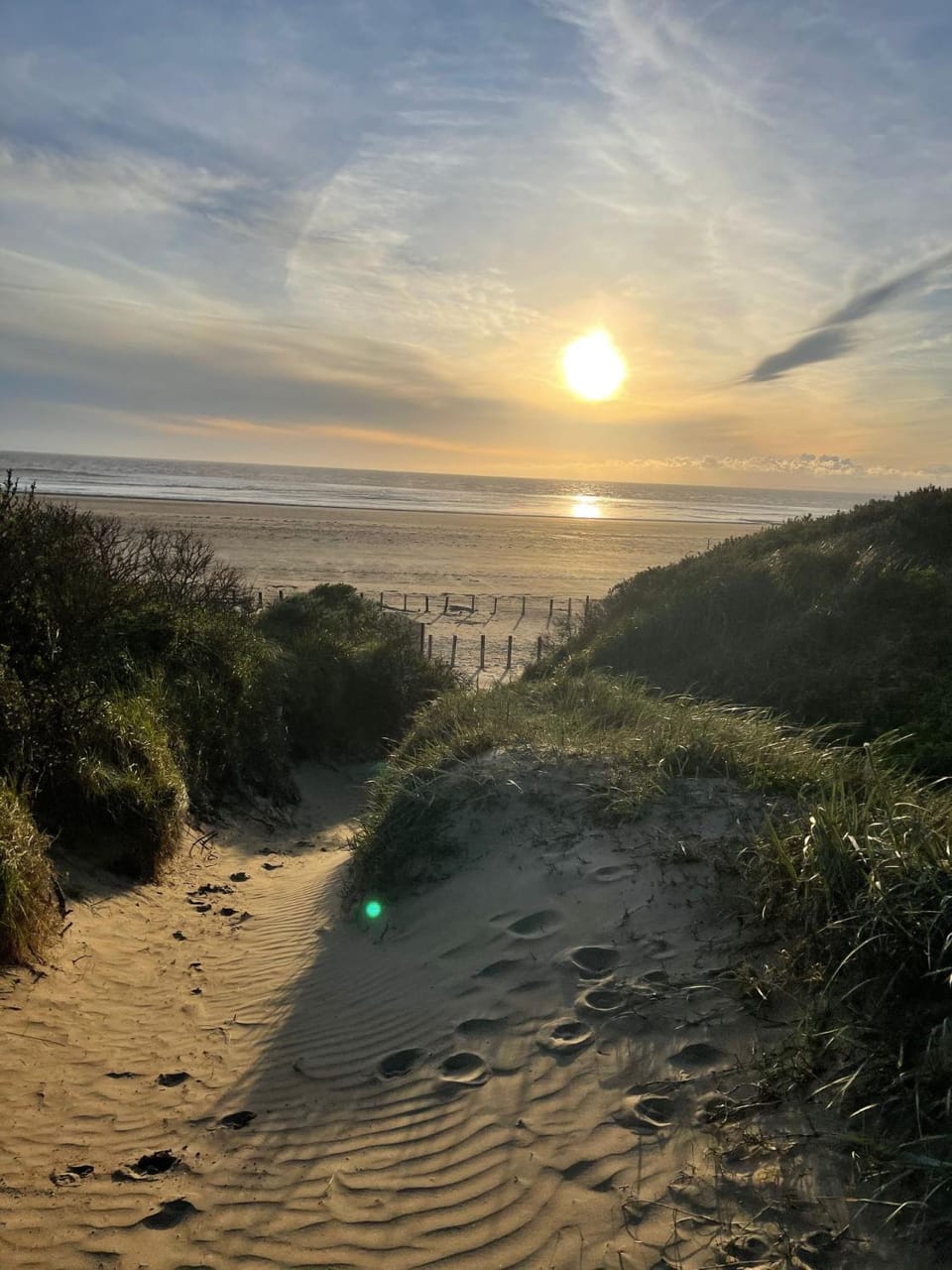 Natural landscape, Beach, Sea view, Sunset