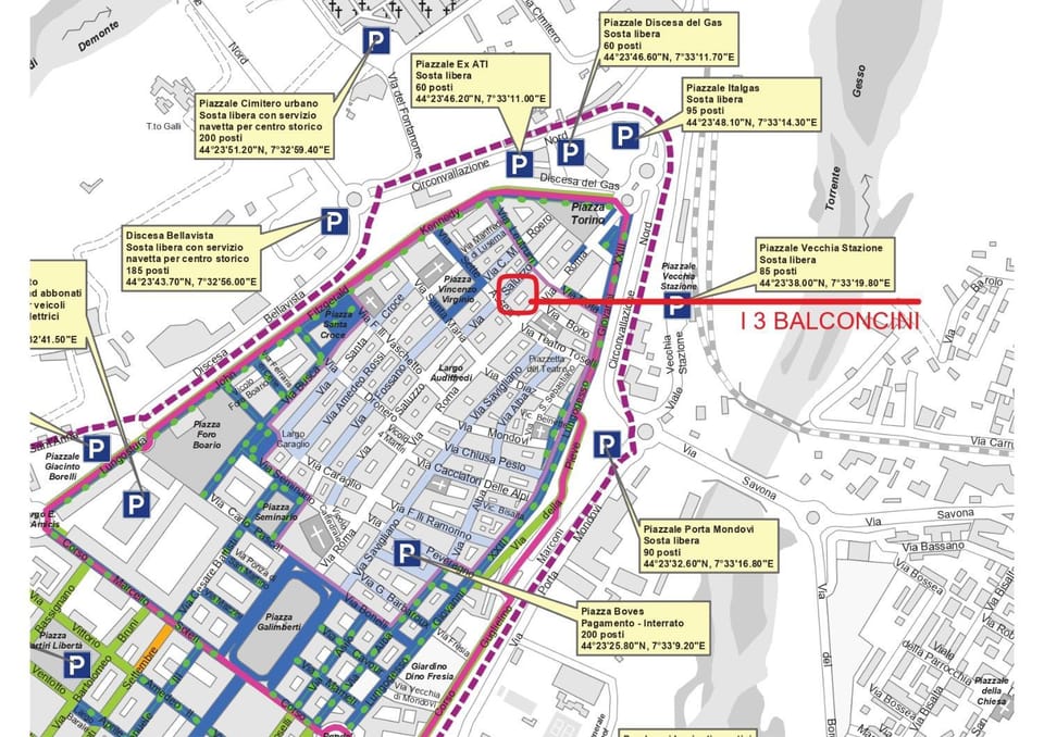 Floor plan, City view, Street view, Location, Parking