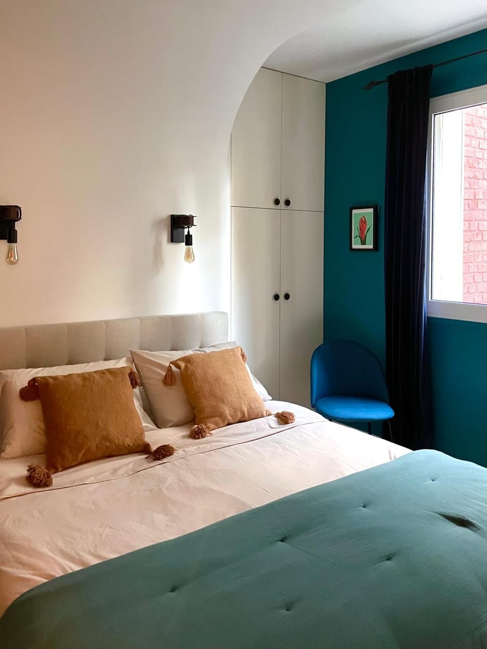 Bed, Bedroom