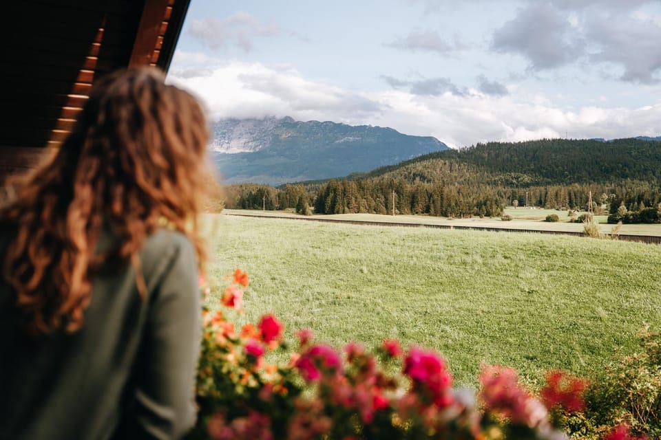 Natural landscape, Balcony/Terrace, Mountain view