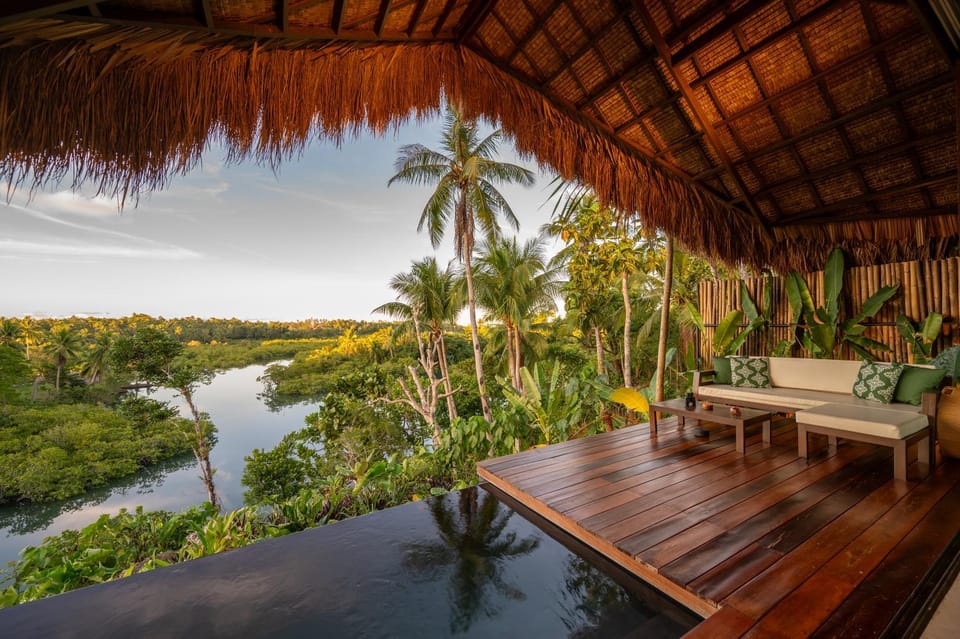 Natural landscape, View (from property/room), Balcony/Terrace, River view