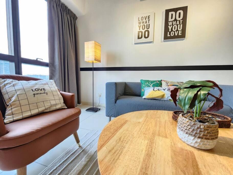 K 2 Rooms PJ Near SunwayPyramid 200MbpsWifi 中文房东 Apartment in Petaling Jaya