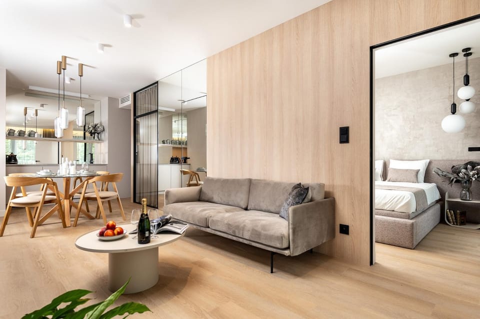Bed, Kitchen or kitchenette, Living room, Photo of the whole room, Seating area, Dining area, Bedroom