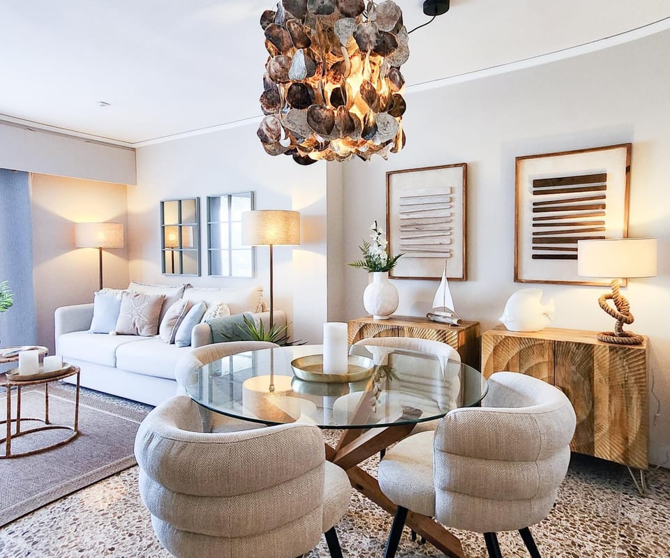 Living room, Dining area