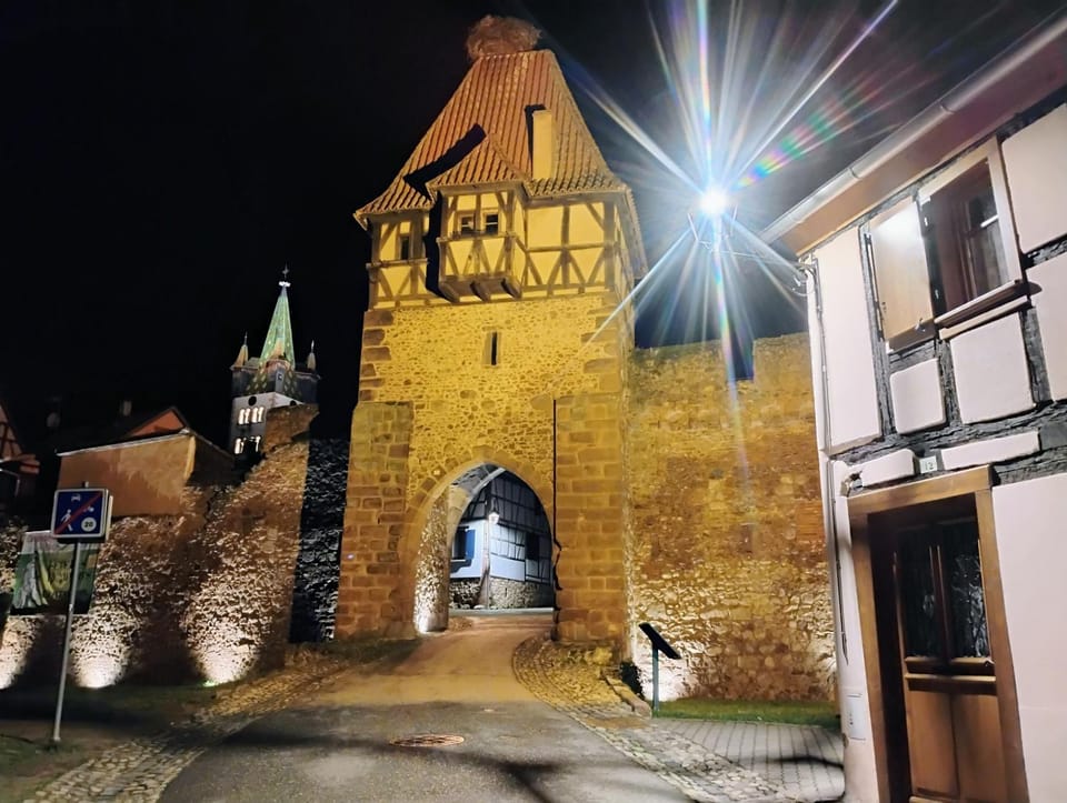 Night, Landmark view