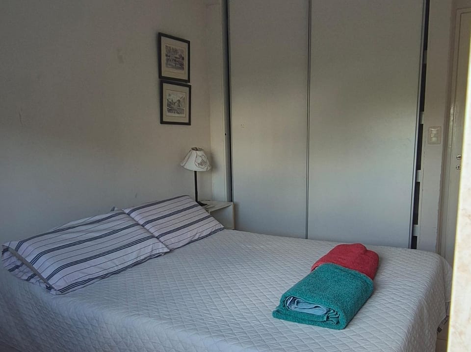 Bed, Photo of the whole room, Bedroom, towels, wardrobe