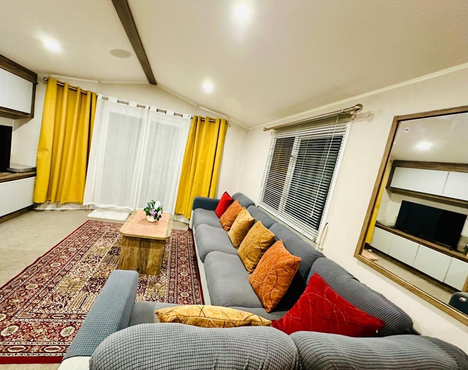 The Lakeside 21 Caravan 8 berth with Hot tub and Private Fishing Peg at Tattershall Lakes House in Tattershall