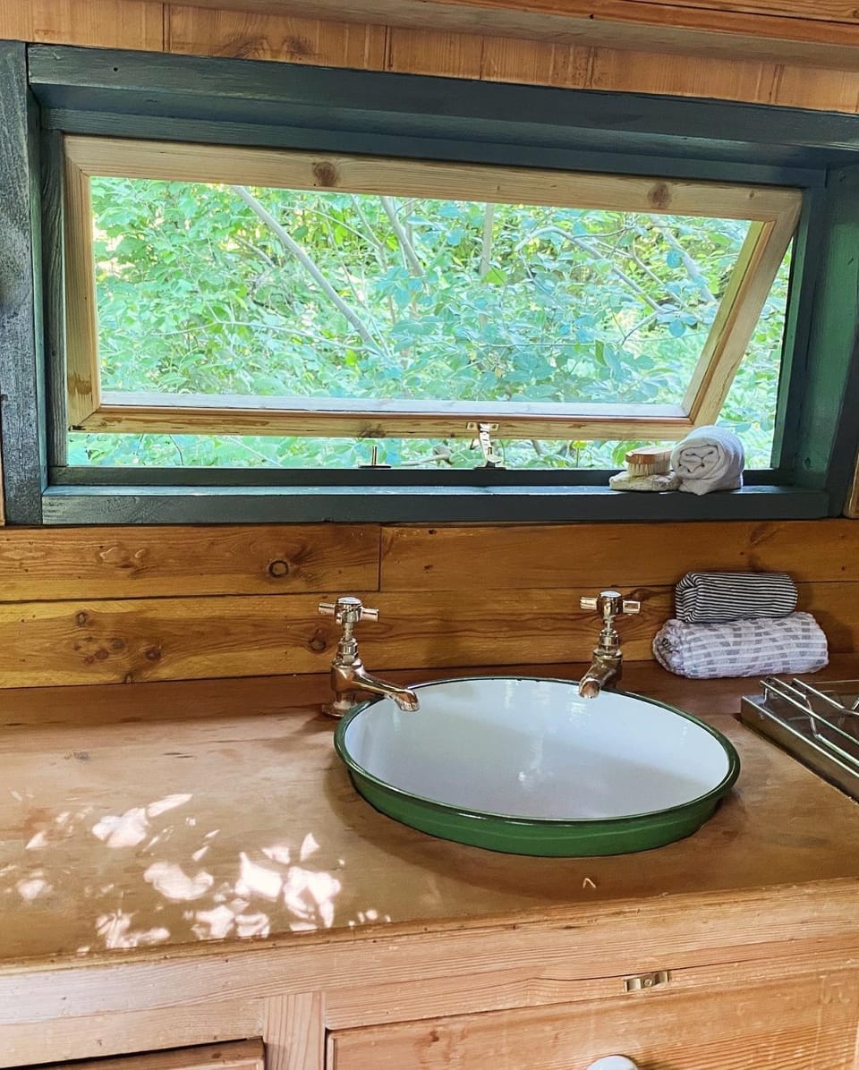 Dingle Glenn secluded woodland cabin & Hot Tub Cabin in Ashburton