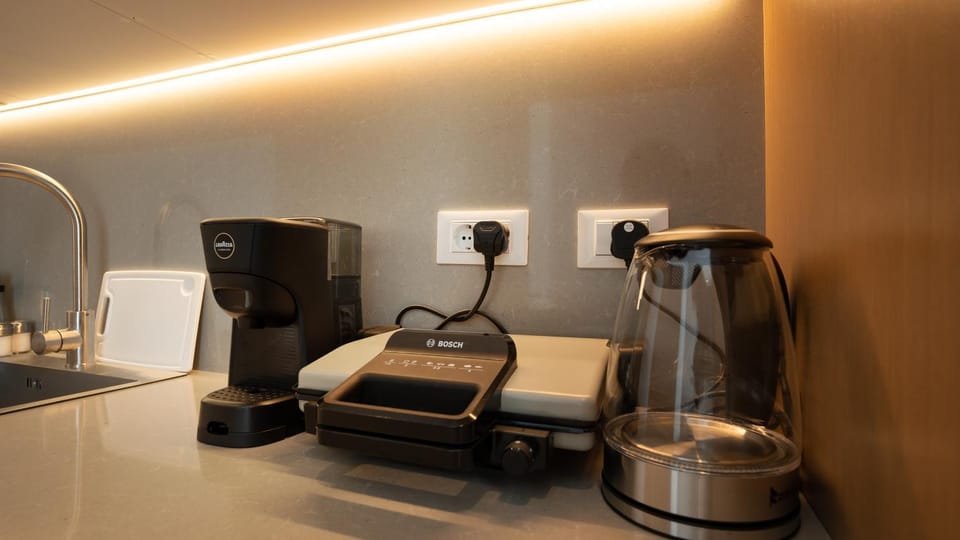 Coffee/tea facilities, Kitchen or kitchenette, toaster